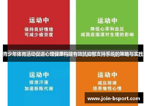 青少年体育活动促进心理健康构建有效抗抑郁支持系统的策略与实践